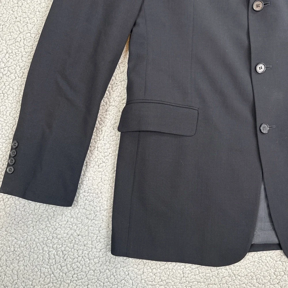 Brooks Brothers Blazer Men 41L 3 Button Worsted Wool Sport Coat